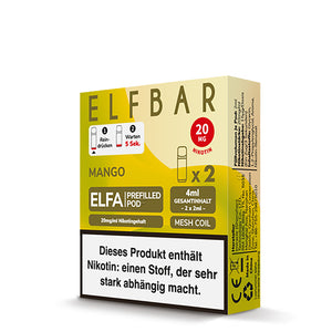 ELF BAR ELFA POD reusable e-cigarette rechargeable